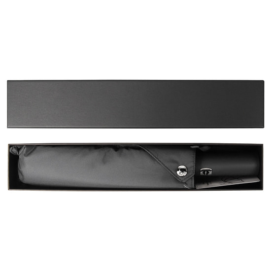 Зонт складной автоматический Forest Lotus, серый