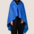 Плед PONCHO, синий