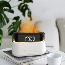 Светодиодный USB увлажнитель-ароматизатор Brava с часами