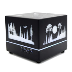 Светодиодный увлажнитель Wisdom с подсветкой гравировки