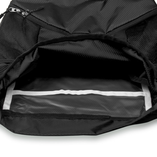 Рюкзак нейлоновый Trieste, чёрный