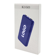 Внешний аккумулятор Kugo (10000 mAh) с подсветкой гравировки