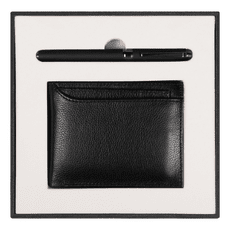 Набор подарочный Solution Superior Duo (кошелек с картхолдером, ручка роллер)