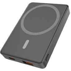 Магнтиный внешний аккумулятор Magnetic с беспроводной зарядкой (5W), 5000 Mah