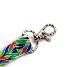 Ланъярд полноцветный Флюр с карабином