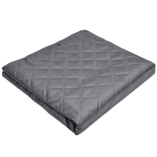 Плед PONCHO, тёмно-серый