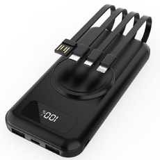 Внешний аккумулятор Authority с беспроводной зарядкой (5W), 10000 mAh