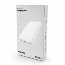 Внешний аккумулятор Optima (10W), 10000 Mah