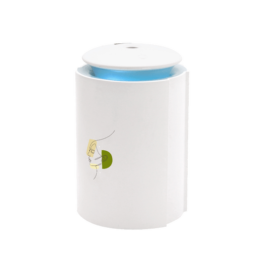 Светодиодный USB увлажнитель Foggy с подсветкой, белый  