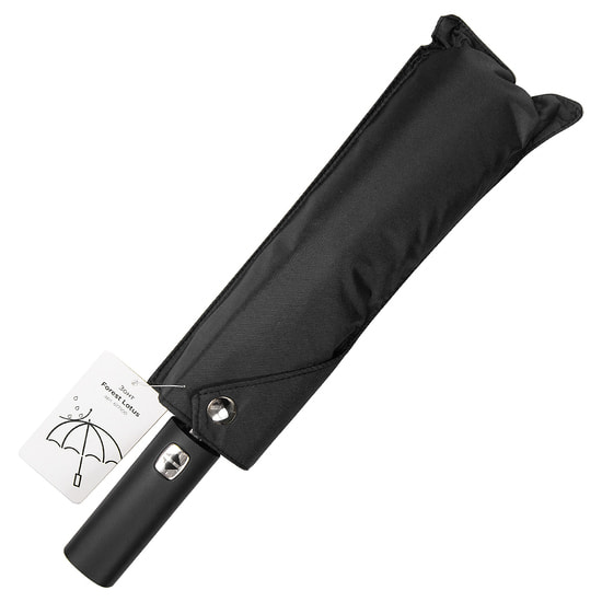 Зонт складной автоматический Forest Lotus, чёрный