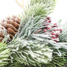 Новогоднее украшениее Венок