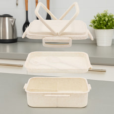 Ланчбокс (контейнер для еды) Inar из пшеничного волокна