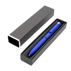 Ручка Espada в коробке Cradle чёрной с серебристым