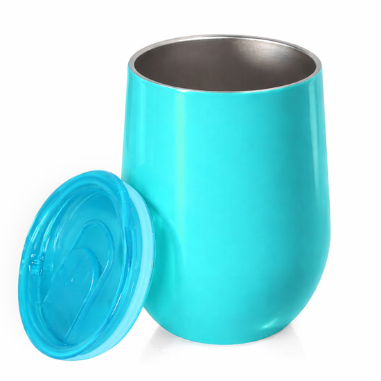Термокружка с двойной стенкой Coffixx, бирюзовый