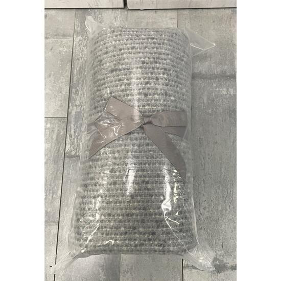 Плед акриловый SUPER SOFT CARE, тёмно-серый