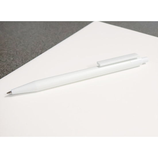 Ручка пластиковая Vector, белая