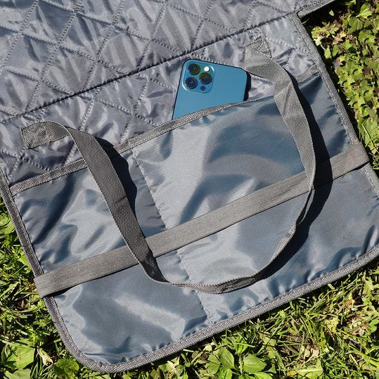 Плед для пикника PACK&GO, серый