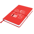 Блокнот A5 Veles в твёрдом переплёте, красный