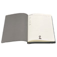 Ежедневник A5 недатированный Dante в мягком переплёте софт-тач, серый