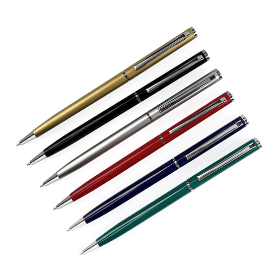 Ручка металлическая Альдора, черный