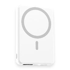 Магнитный внешний аккумулятор Quantum с беспроводной зарядкой (15W), 10000 Mah