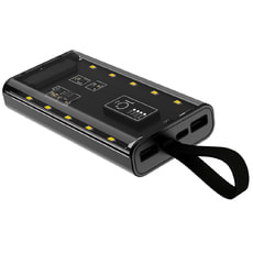 Внешний аккумулятор Wonder с фонариком, 10000 mAh