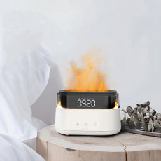 Светодиодный USB увлажнитель-ароматизатор Brava с часами