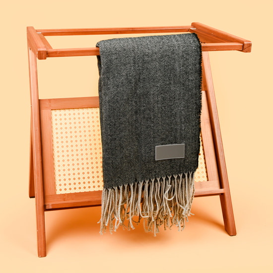 Плед BLANEX, темно-серый