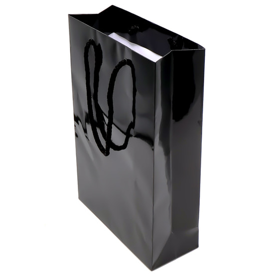 Пакет из бумаги Expand, Чёрный