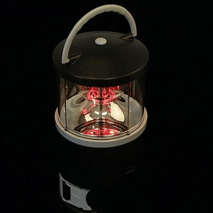 Набор инструментов Tools lantern cо встроенной лампой, 15 инструментов, черный, в пластиковом футляре