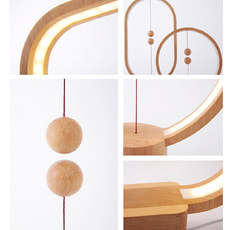 Интерьерная лампа с магнитным управлением и батареей Gizetto