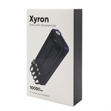 Внешний аккумулятор Xyron с солнечной панелью, 10000 mAh