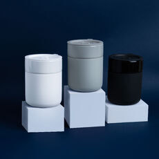 Кружка керамическая Silvia с силиконовой манжетой