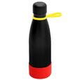 Термобутылка герметичная вакуумная Olivia To Go, чёрный/жёлтый/красный