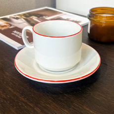 Чайная пара фарфоровая Express Палитра, в коробке