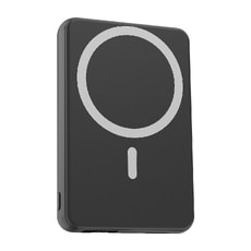 Магнитный внешний аккумулятор Quantum с беспроводной зарядкой (15W), 10000 Mah