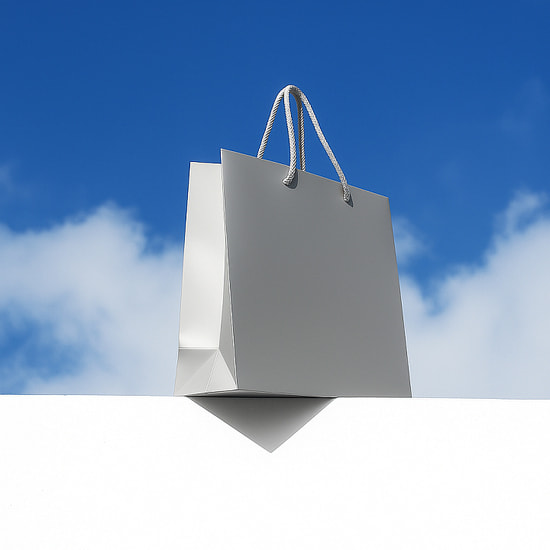 Пакет из бумаги Introduce, Серый