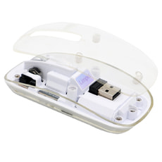 Мышь компьютерная беспроводная прозрачная Limpid