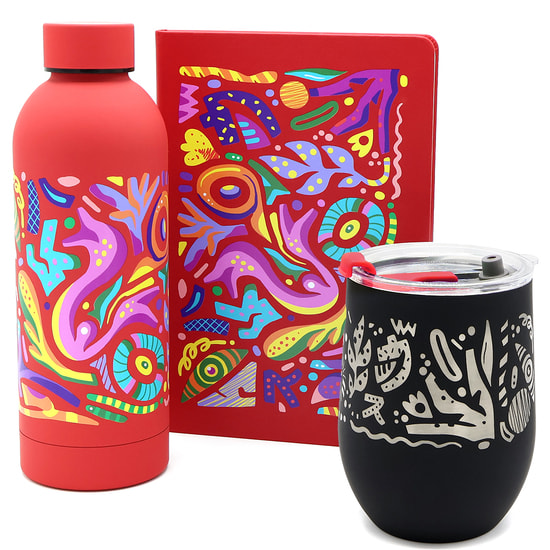 Набор АРТ-КОКТЕЙЛЬ, красный