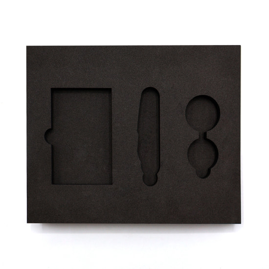 Ложемент ЭВАлюция под заказ 2 слоя (5мм+10мм), чёрный