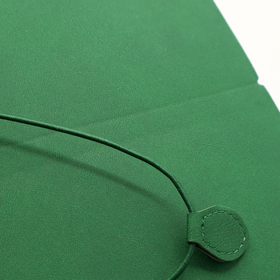 Ежедневник A5 недатированный Massimo в мягком переплёте, темно-зеленый