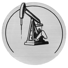 Шильд-наклейка нефть