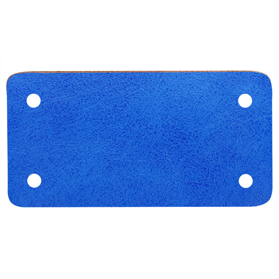 Шеврон 30*60 мм, синий