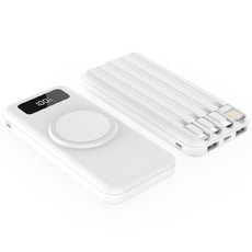 Внешний аккумулятор Authority с беспроводной зарядкой (5W), 10000 mAh