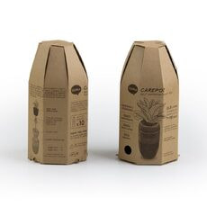 Горшок с крышкой