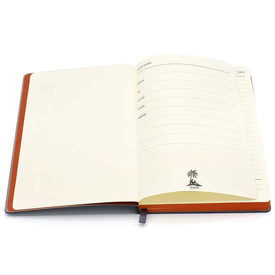 Ежедневник A5 недатированный Carisma в мягком переплёте, оранжевый
