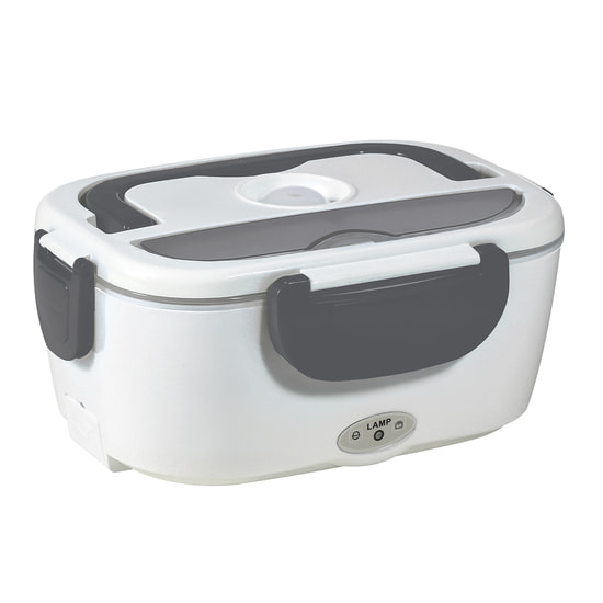 Ланчбокс с подогревом Yummybox, серый