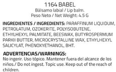 Бальзам для губ BABEL