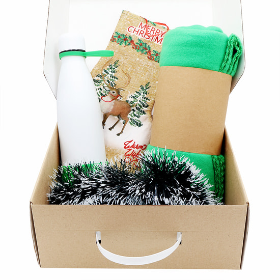 Подарочный набор Теплый вечер , зеленый