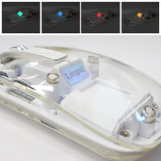 Мышь компьютерная беспроводная прозрачная Limpid